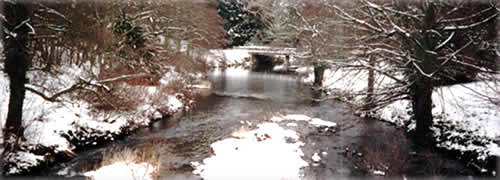 Der Fluss Aln, Alnwick. Fotografiert von Top Banana. Der Fluss Aln, Alnwick. Fotografiert von Top Banana